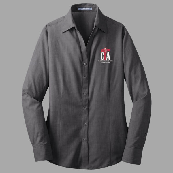 CTA - Ladies Crosshatch Easy Care Shirt Thumbnail